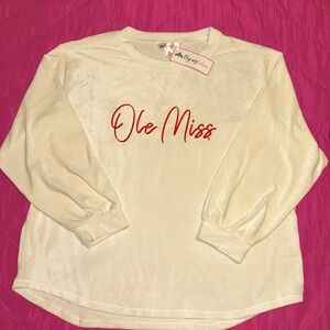 Flying Colors Cream Sweatshirt